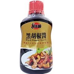 8佳醬 黑胡椒醬 家庭用罐裝250g
