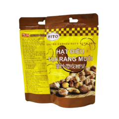 越南鹽炒帶皮腰果100g 全素