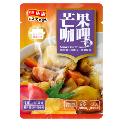 憶霖調理包 快易廚 芒果咖哩 60g