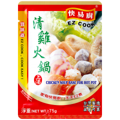 憶霖調理包 快易廚 清雞火鍋上湯 75g