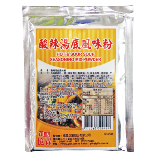 酸辣湯底風味粉 38g