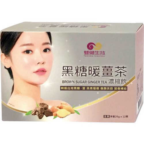生技食品 雙健生技 黑糖暖薑濃縮飲(20mlx12顆)