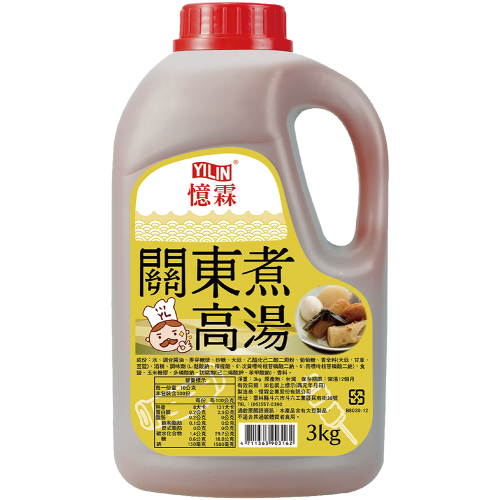 關東煮高湯 /柴魚高湯 罐裝3kg