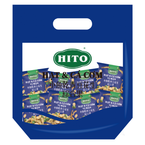 Hito 鹹酥風味小魚乾青豆花生綜合果