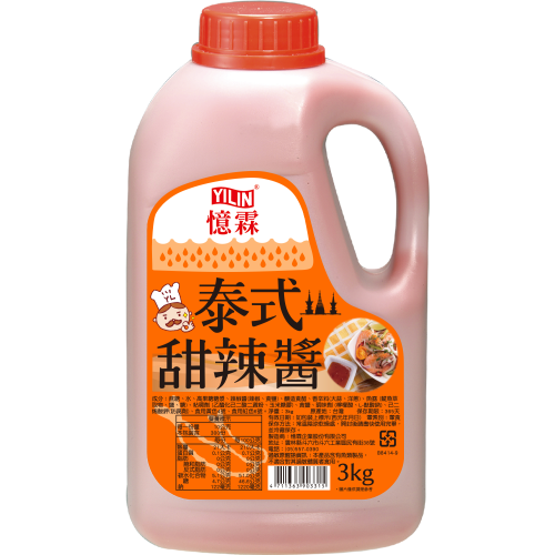 泰式甜辣醬(燒雞醬) 罐裝3kg