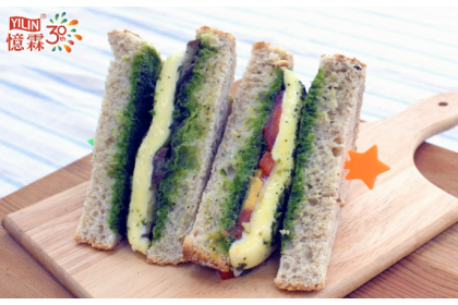 跟著早餐去旅行 義大利烤雙茄起士三明治