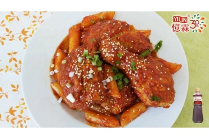 【憶霖】不用去韓國也可以在家做的歐巴料理►韓式炸雞&韓式年糕